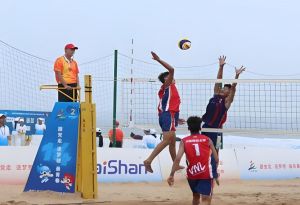 沙灘排球