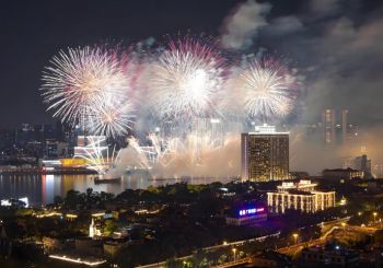 2025年廣州白鵝潭春節煙花匯演